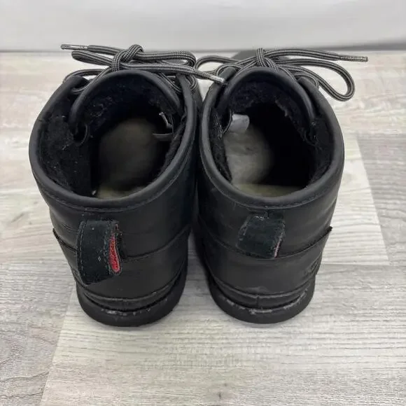 UGG Neumel Weather II Waterproof Black Leather Chukka Boots Size US 11 Men - Picture 8 of 16